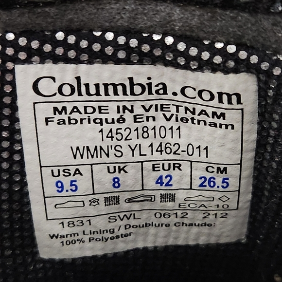 Columbia Bugaboot Plus II Omni Heat Boot Women's Size 9.5 - Picture 9 of 9